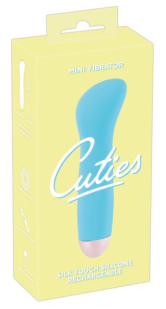 Міні вібратор Cuties Blue 1. Genera від компанії Інтернет магазин Персик - фото 1