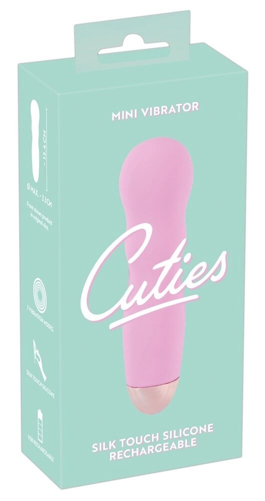 Міні-вібратор хвилястий You2Toys Cuties, рожевий від компанії Інтернет магазин Персик - фото 1