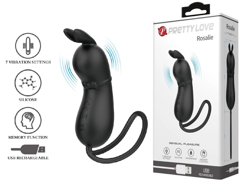 Mini Vibrator Pretty Love Rosalie (7 Функції вібрації ), BI-014893 від компанії Інтернет магазин Персик - фото 1