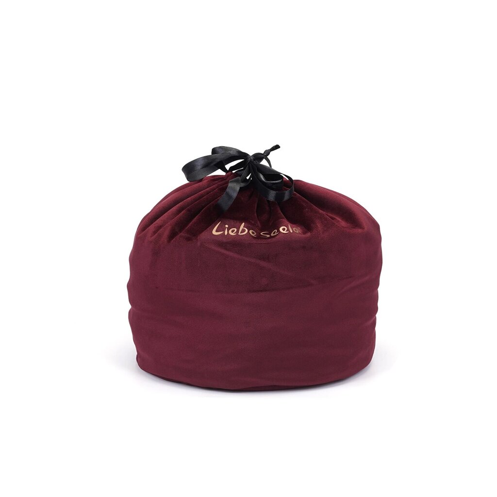 Мішечок для зберігання іграшок Liebe Seele Wine Red Large Storage Bag Cylindrical від компанії Інтернет магазин Персик - фото 1