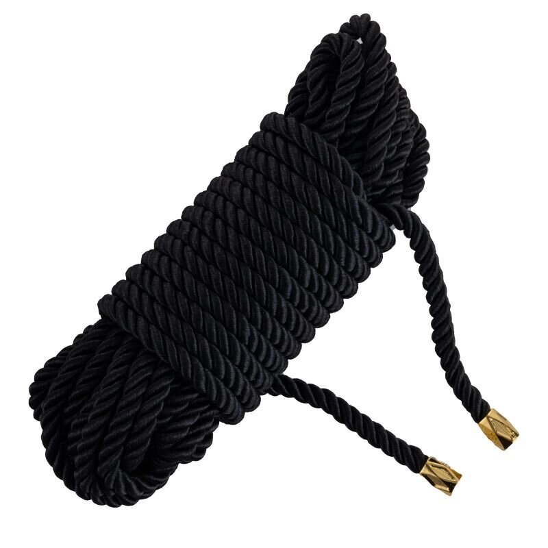 Мотузка для шибарі LOCKINK SEVANDA Shibari Pratice Rope Black, 8 метри від компанії Інтернет магазин Персик - фото 1