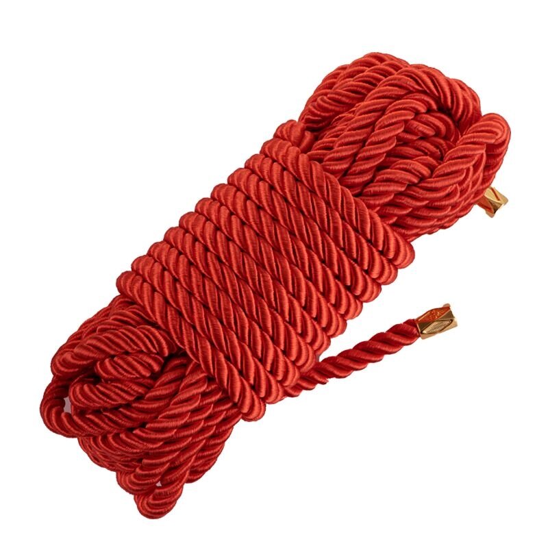 Мотузка для шибарі LOCKINK SEVANDA Shibari Pratice Rope Red, 8 метри від компанії Інтернет магазин Персик - фото 1