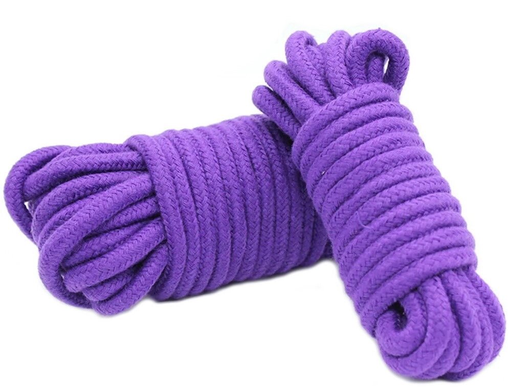 Мотузка для зв'язування 5 метрів, фіолетова від компанії Інтернет магазин Персик - фото 1
