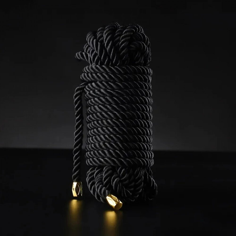 Мотузка шибарі чорна 8 метрів Sevanda Lockink від компанії Інтернет магазин Персик - фото 1