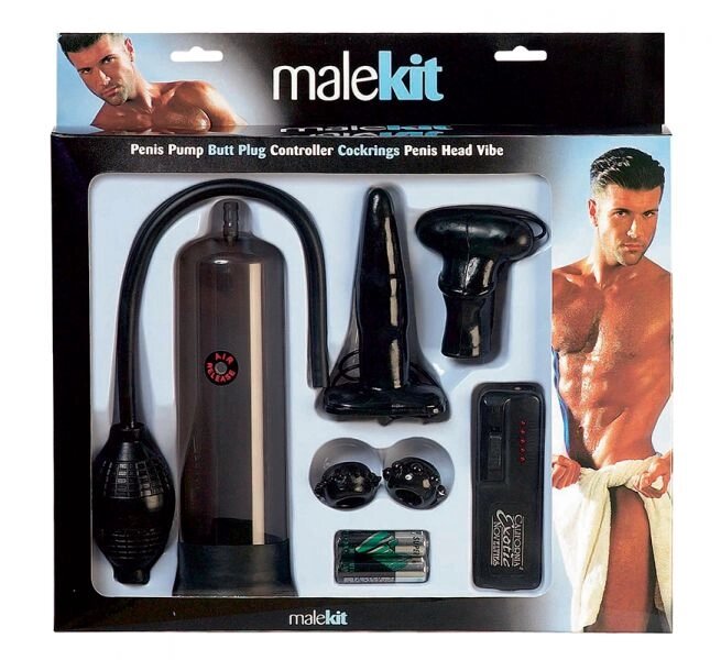 Набір для чоловіків Male Kit, BLACK від компанії Інтернет магазин Персик - фото 1
