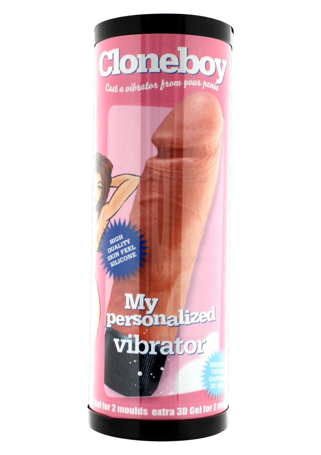 Набір для створення фалоімітатора копії пеніса Cloneboy Personal Vibrator "Зроби копію його пеніса" від компанії Інтернет магазин Персик - фото 1