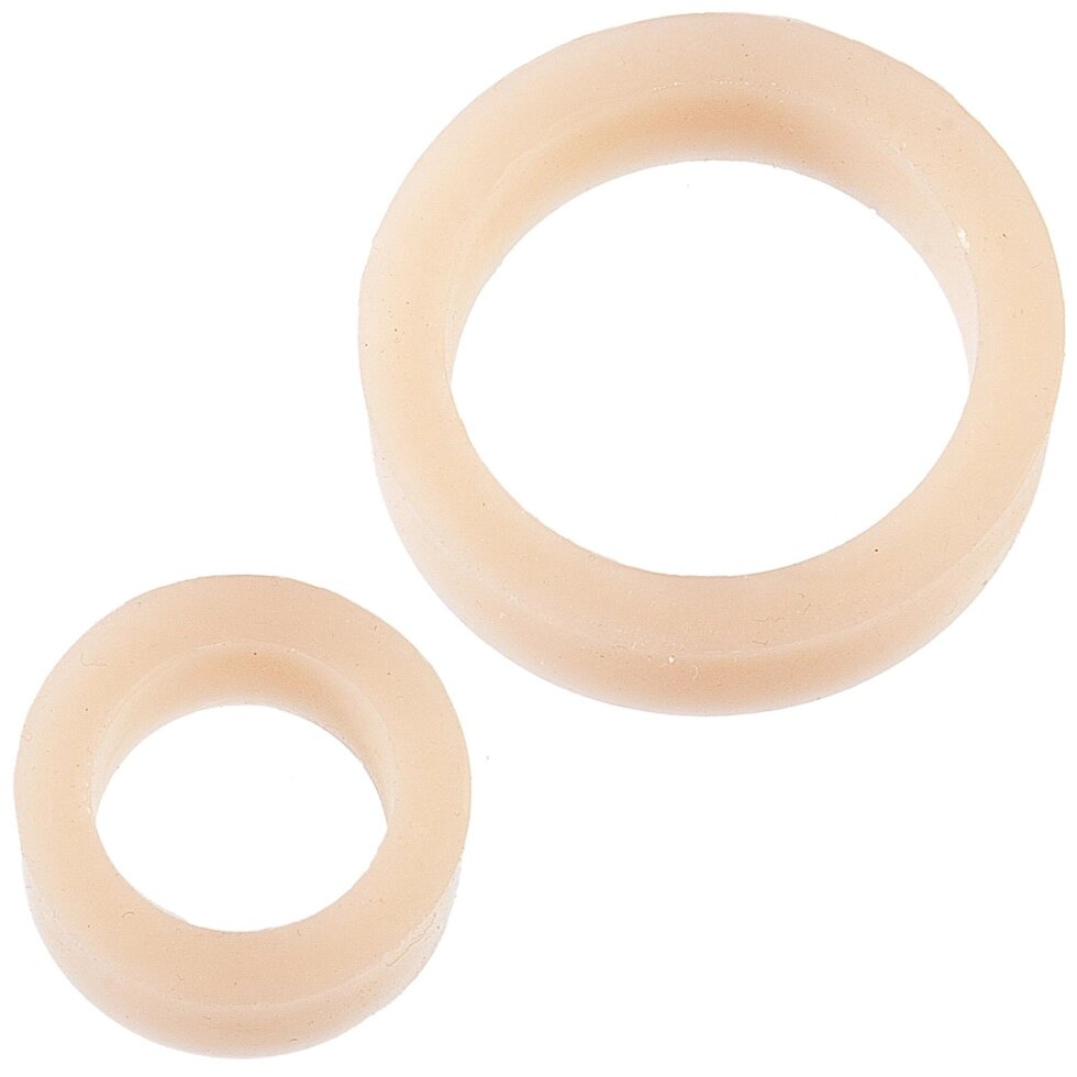 Набір ерекційних кілець Doc Johnson Platinum Premium Silicone - The C-Rings - White від компанії Інтернет магазин Персик - фото 1