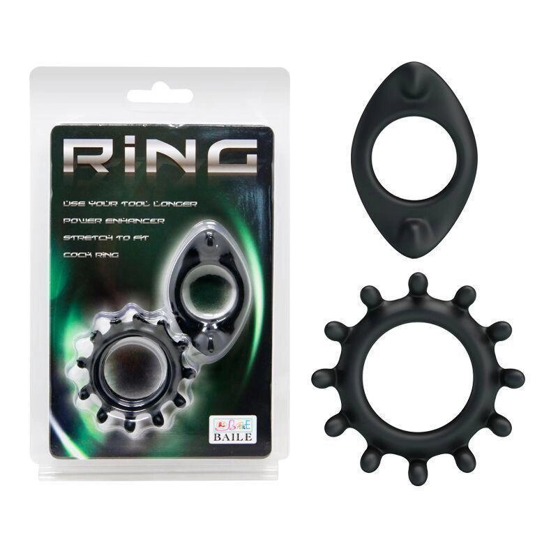 Набір ерекційних кілець RING BI-210161 від компанії Інтернет магазин Персик - фото 1