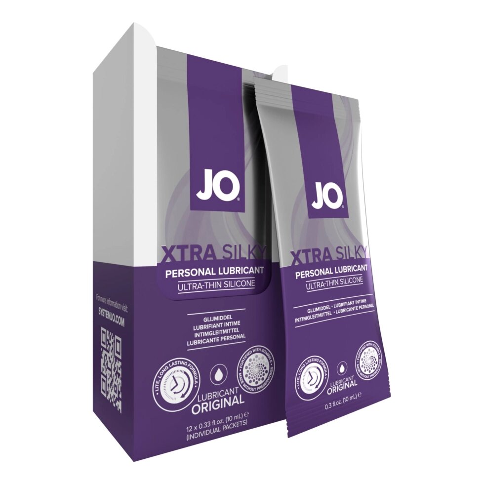 Набір мастильних речовин фольги - Jo Xtra Шовковистий силікон - 12 х 10мл від компанії Інтернет магазин Персик - фото 1