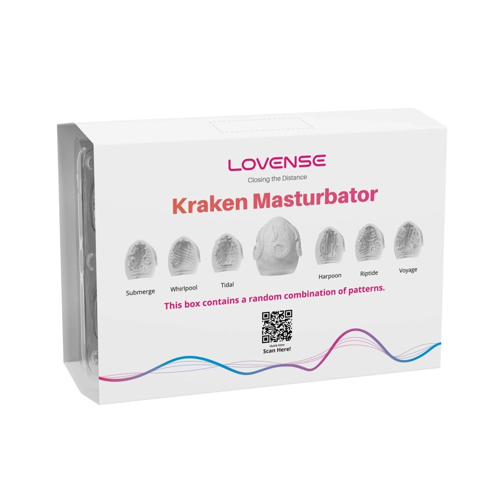 Набір мастурбаторів Lovense Kraken masturbator egg box від компанії Інтернет магазин Персик - фото 1
