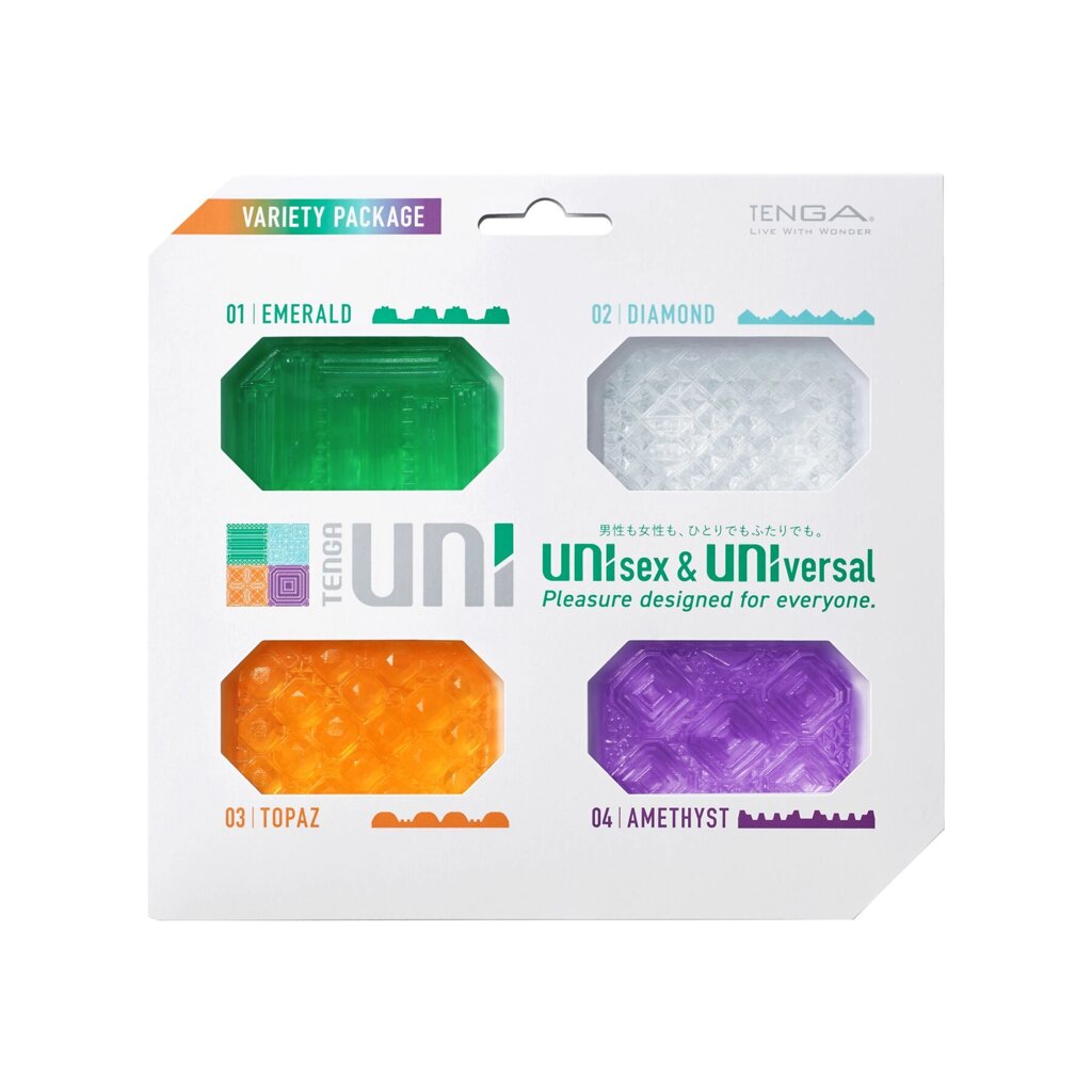 Набір мастурбаторів Tenga Egg UNI Variety Pack (4 шт. від компанії Інтернет магазин Персик - фото 1