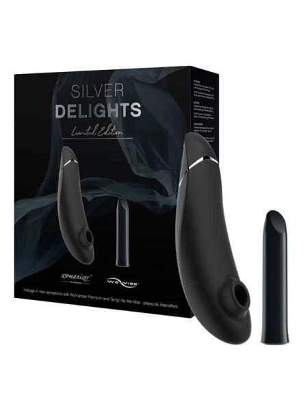 Набір секс іграшок Silver Delights Collection Womanizer & We-Vibe від компанії Інтернет магазин Персик - фото 1