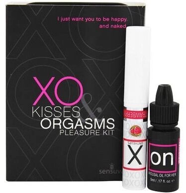 Набір Sensuva - XO Kisses & Orgasms Pleasure Kit від компанії Інтернет магазин Персик - фото 1