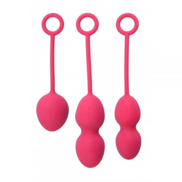 Набір вагінальних кульок Nova Ball - Svakom, рожеві від компанії Інтернет магазин Персик - фото 1