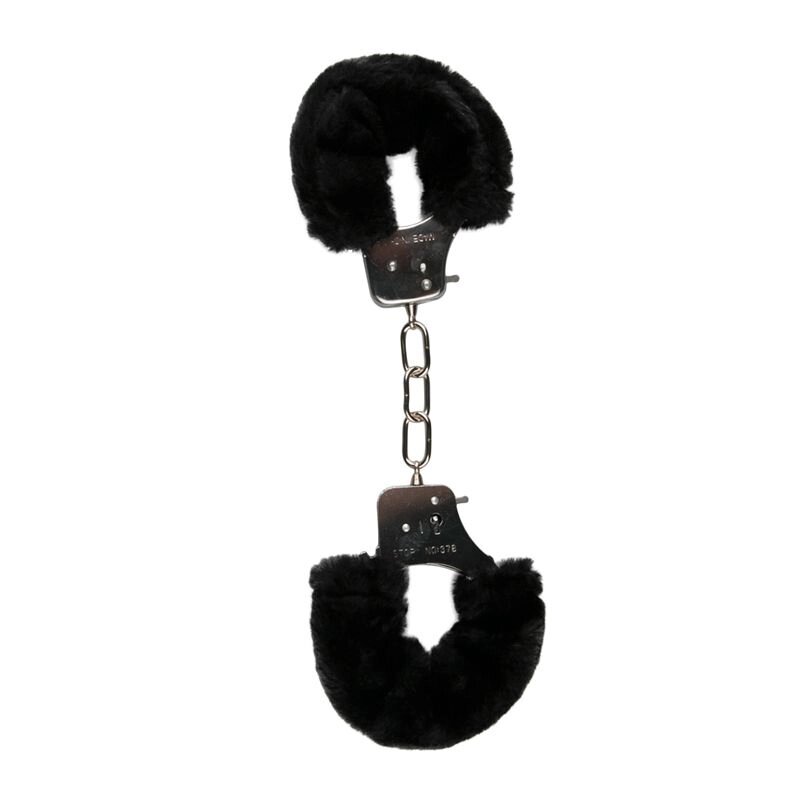 Наручники Easytoes Furry Handcuffs - чорний від компанії Інтернет магазин Персик - фото 1