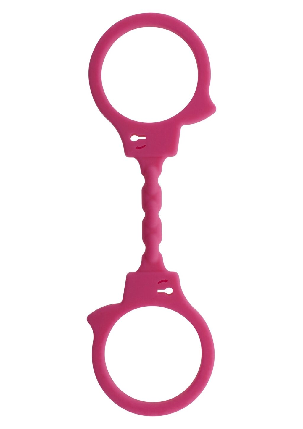 Наручники еластичні ToyJoy, силіконові, рожеві від компанії Інтернет магазин Персик - фото 1