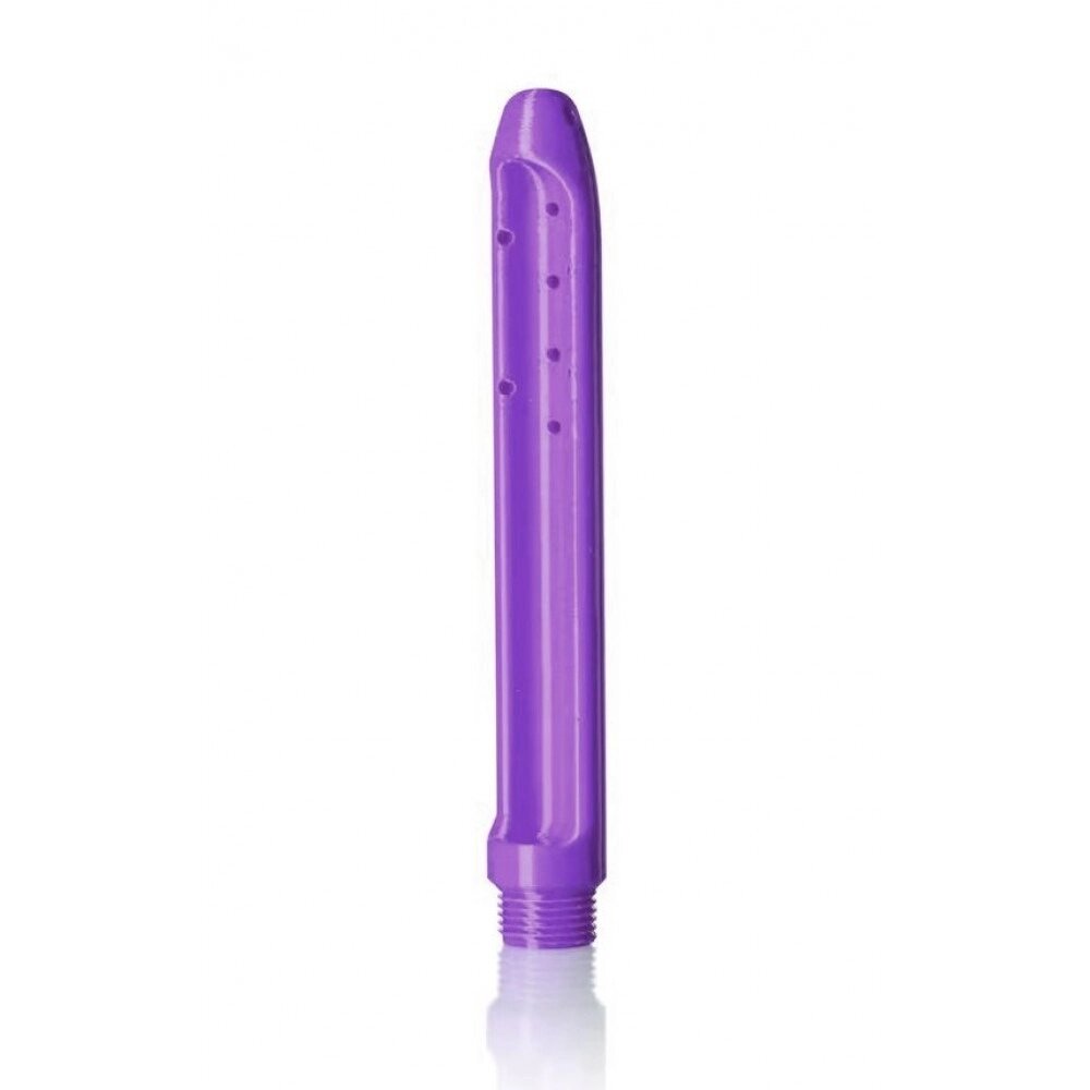 Насадка для анального душу XTRM O Clean, фіолетова, 17.5 х 2.5 см від компанії Інтернет магазин Персик - фото 1