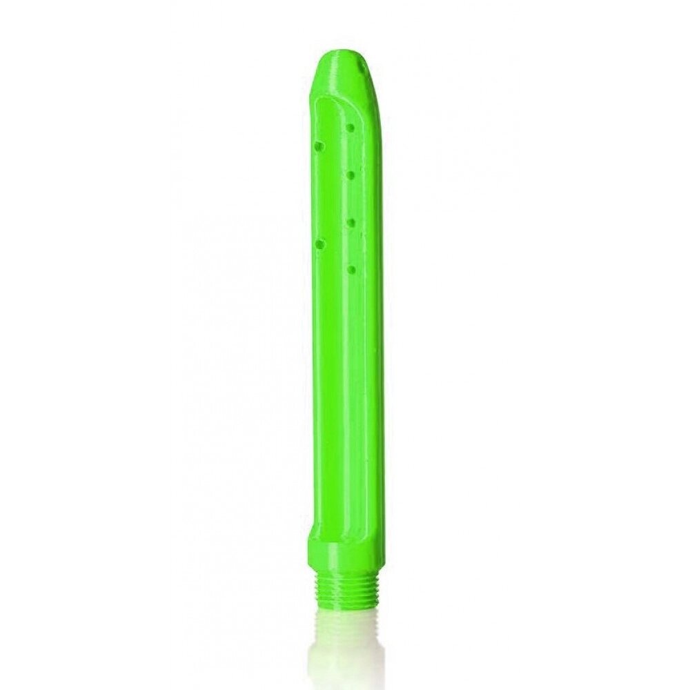 Насадка для анального душу XTRM O Clean, зелена, 17.5 х 2.5 см від компанії Інтернет магазин Персик - фото 1