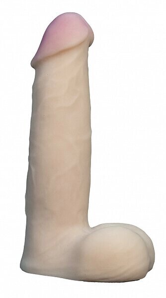 Насадка для страпона тілесна EGZO Ciberskin NSTR16 (17,5 см х 4 см) від компанії Інтернет магазин Персик - фото 1