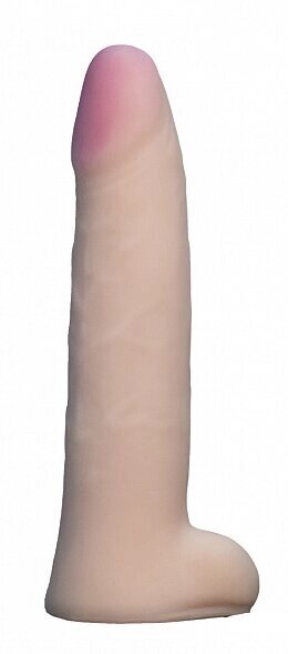 Насадка для страпона тілесна EGZO Ciberskin NSTR20 (18 см х 3,6 см) від компанії Інтернет магазин Персик - фото 1