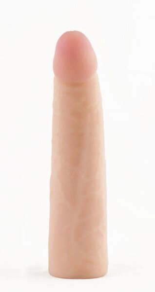 Насадка на страпон тілесна EGZO Ciberskin під кріплення Vac-U-Lock від компанії Інтернет магазин Персик - фото 1