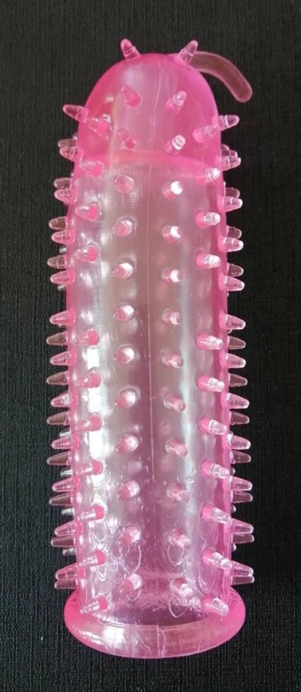 Насадка-презерватив "Penis Sleeve" BI-010045T Pink від компанії Інтернет магазин Персик - фото 1