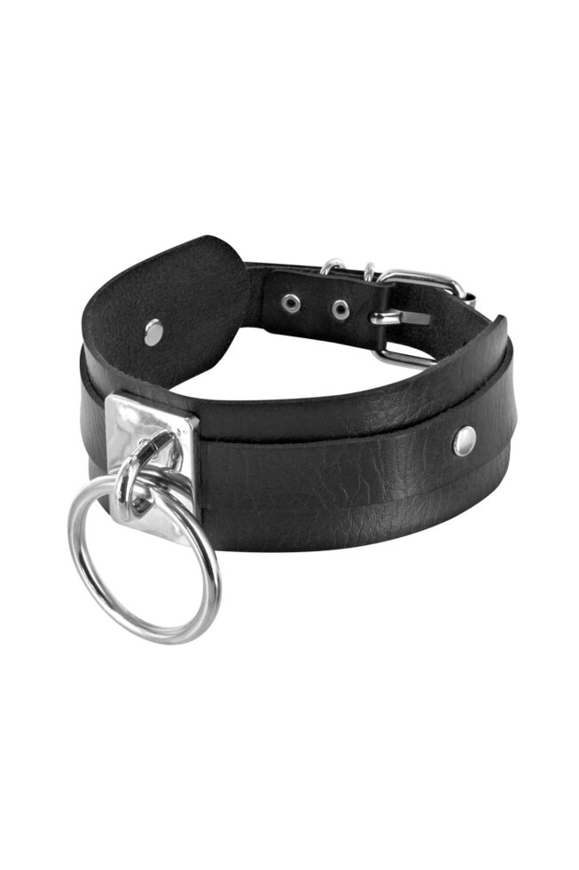 Нашийник c кільцем Fetish Tentation Choker Ring від компанії Інтернет магазин Персик - фото 1