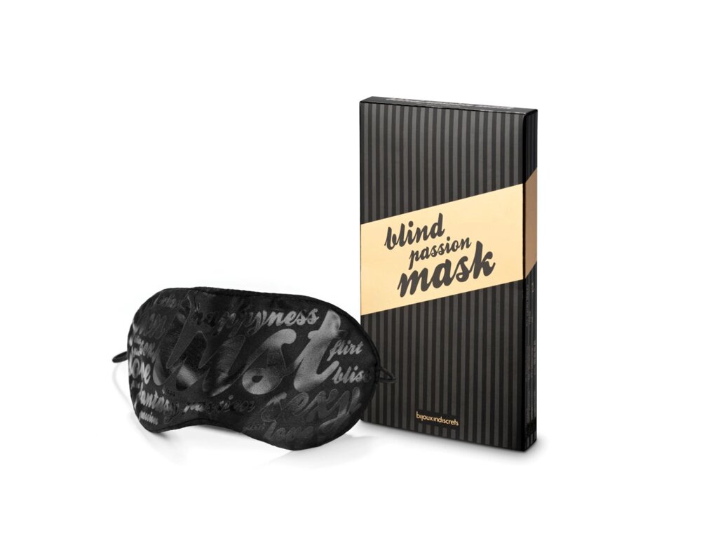 Ніжная маска на біжух Indiscret - сліпий пристрасна маска в подарунковій упаковці від компанії Інтернет магазин Персик - фото 1