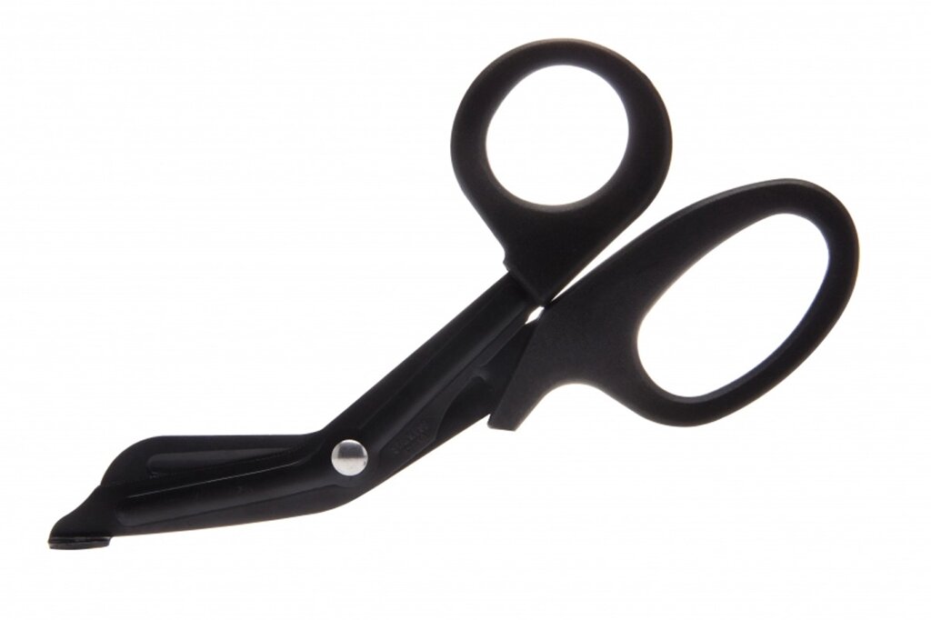 Ножиці для бондажу Bondage Safety Scissor чорного кольору 17.7 см від компанії Інтернет магазин Персик - фото 1