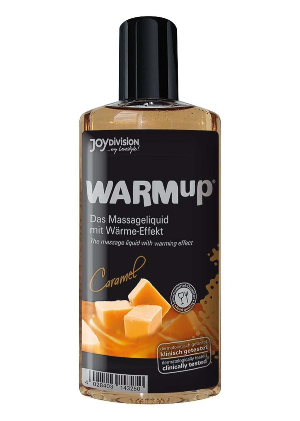 Олія для масажу зігріваюча та їстівна WARMup Caramel 150ml від компанії Інтернет магазин Персик - фото 1