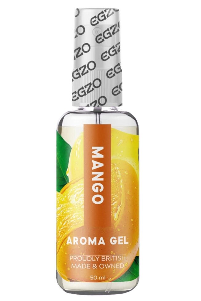 Оральний гель-лубрикант EGZO AROMA GEL - Mango, 50 мл від компанії Інтернет магазин Персик - фото 1