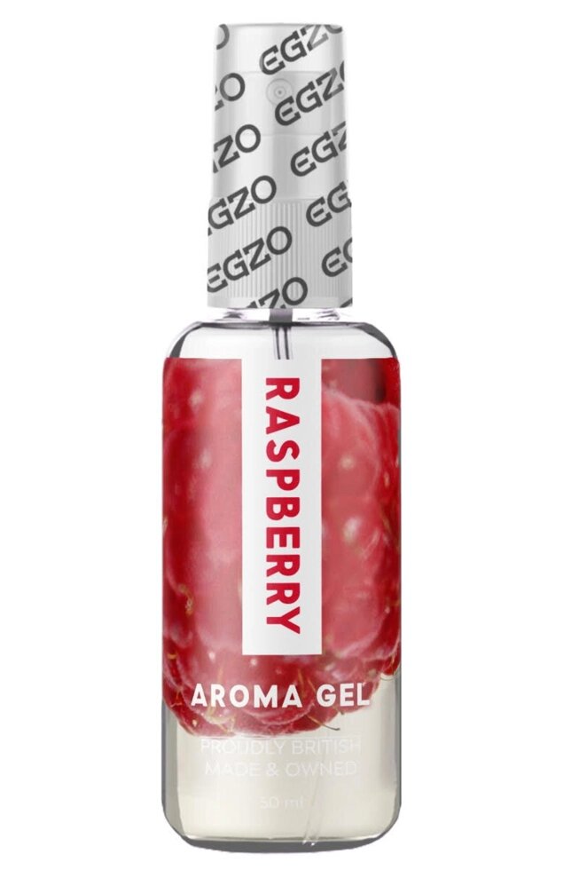 Оральний гель-лубрикант EGZO AROMA GEL - Raspberry, 50 мл від компанії Інтернет магазин Персик - фото 1