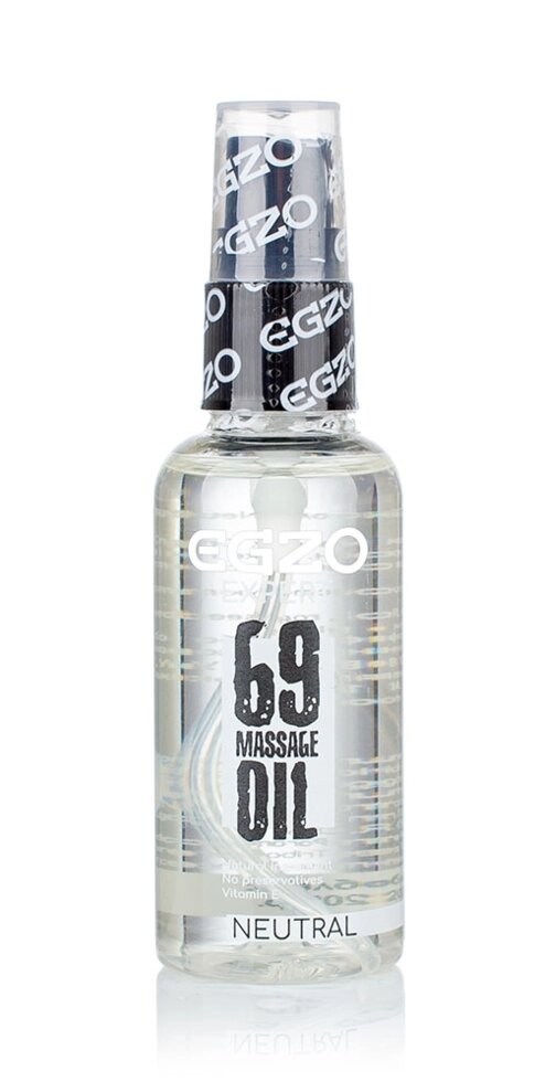 Органічне масажне масло EGZO Expert - Neutral, з вітаміном Е, 50 мл від компанії Інтернет магазин Персик - фото 1