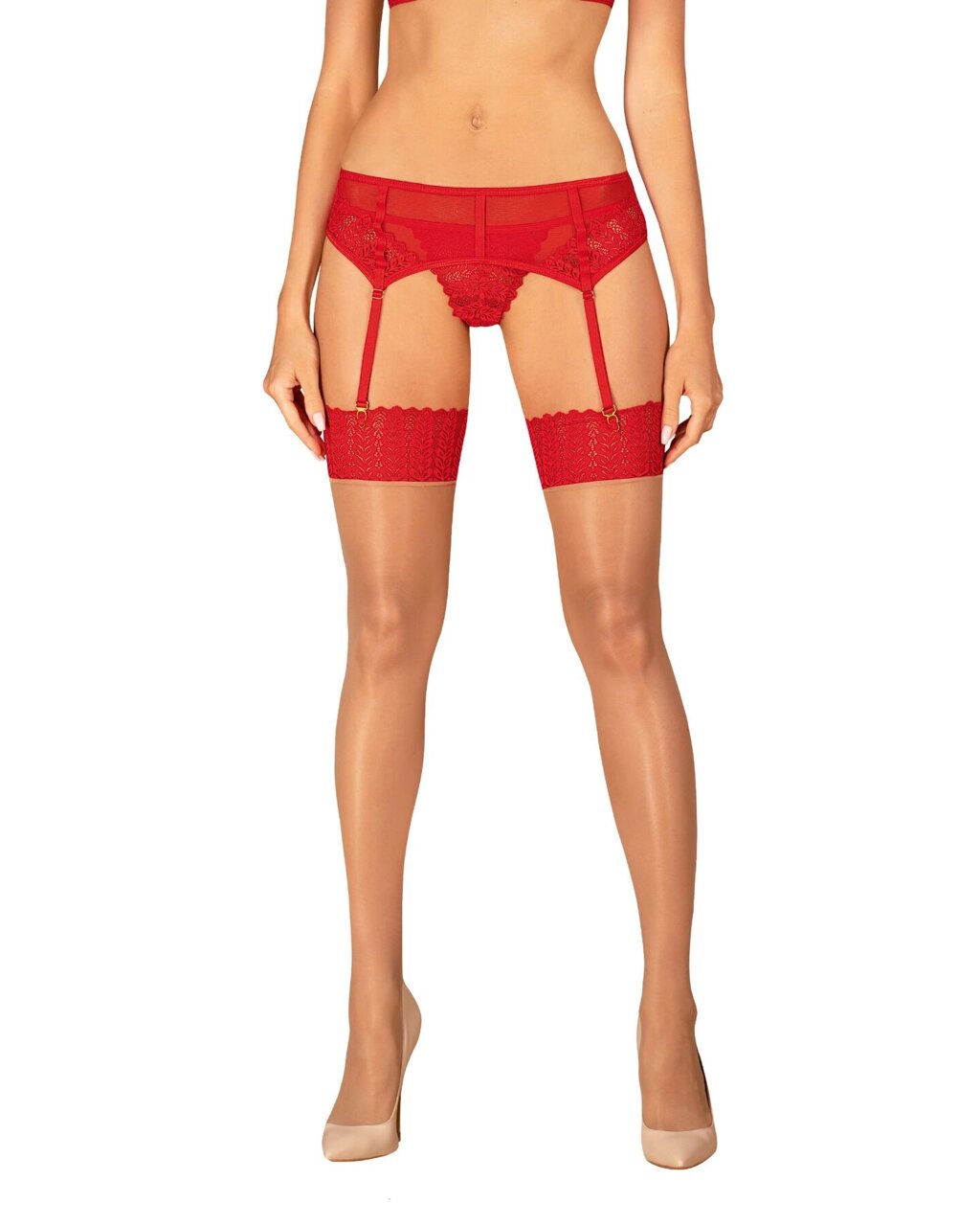 Панчохи Obsessive Ingridia stockings M/L від компанії Інтернет магазин Персик - фото 1