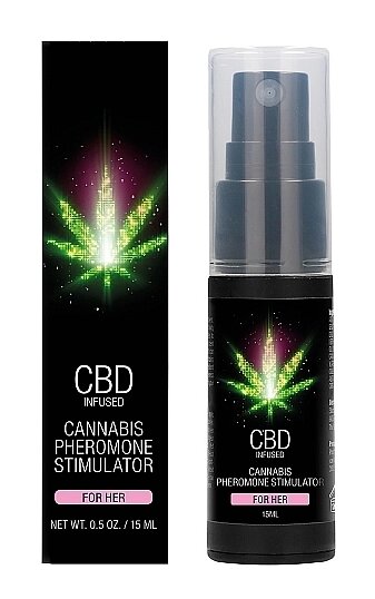 Парфуми з феромонами для жіночих пострілів - CBD Cannabis феромоновий стимулятор для неї, 15 мл від компанії Інтернет магазин Персик - фото 1