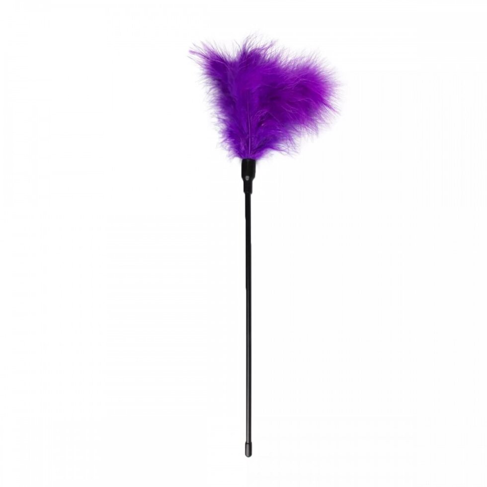 Перо на довгій ручці Легкі іграшки, фіолетовий, 44 см від компанії Інтернет магазин Персик - фото 1