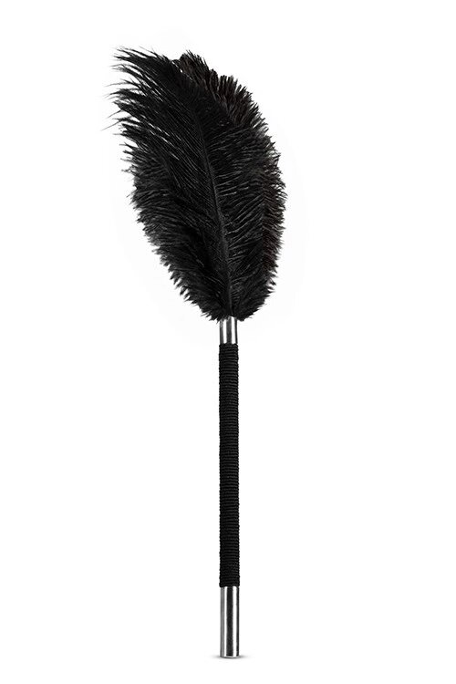 Перо-тіклер Noir Soft Feather Tickler, чорного кольору від компанії Інтернет магазин Персик - фото 1