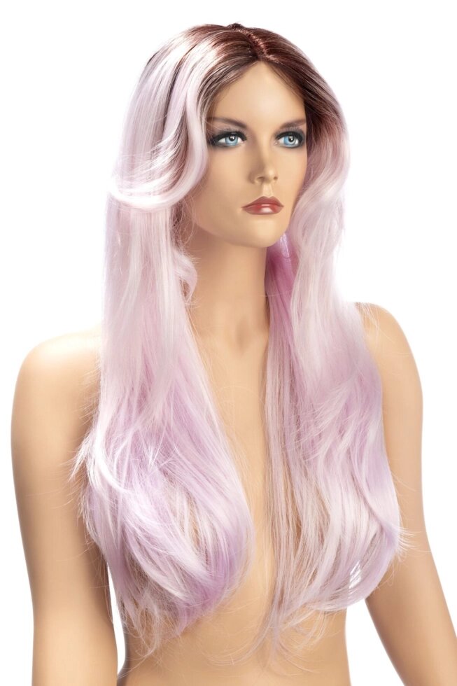 Перука World Wigs AYA LONG TWO-TONE MAUVE від компанії Інтернет магазин Персик - фото 1