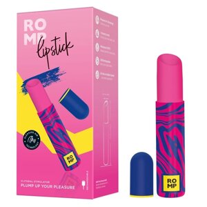 Кліторальний вібратор Romp Lipstick у вигляді губної памади, рожевий в Дніпропетровській області от компании Интернет магазин Персик