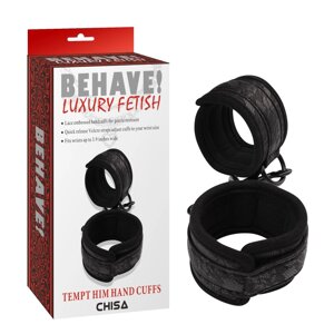 Наручники на липучках Chisa Behave TEMPT HIM HAND CUFFS в Дніпропетровській області от компании Интернет магазин Персик