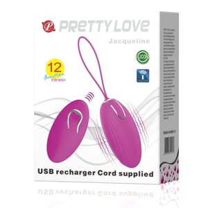 Виброяйцо з пультом дистанційного керування Pretty Love - Jacqueline, BI-014362W-13 в Дніпропетровській області от компании Интернет магазин Персик