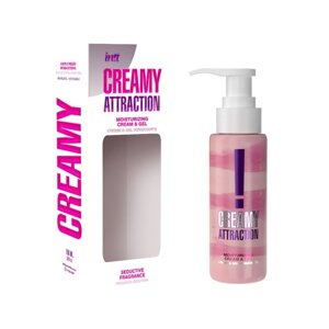 Зволожуючий крем-гель 2в1 Intt Creamy Attraction Seduction 100мл з афродизіаком, унісекс