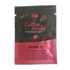 Пробник масажного гелю Intt Cotton Candy (2 мл )