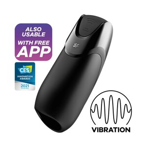 Смарт-мастурбатор з вібрацією Satisfyer Men Vibration+ (м'ята упаковка!!) в Дніпропетровській області от компании Интернет магазин Персик