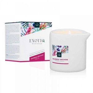 Масажна свічка Exotiq Massage Candle Bamboo 200g