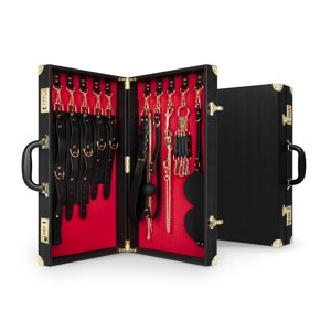 Набір для BDSM Bedroom Fantasies: Bondage Suitcase 13 Pcs - Cow Leather в Дніпропетровській області от компании Интернет магазин Персик