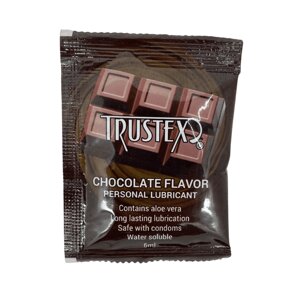 Саші/Лубрикант на водній основі Trustex Chocolate зі смаком шоколаду, 6 мл в Дніпропетровській області от компании Интернет магазин Персик