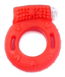 Ерективне кільце Vibro BOSS Vibrating Cock Ring Red, BS6700041} в Дніпропетровській області от компании Интернет магазин Персик