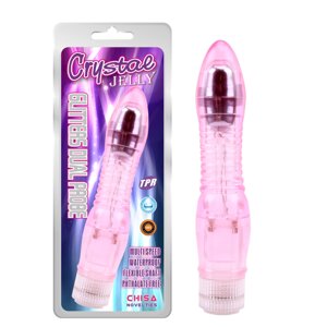 Вібратор прозорий Crysa Crystal Jellie 23см / 4,5 см