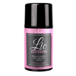 Гель для минета Sensuva - Lic-o-licious Cotton Candy (50 мл)